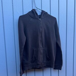 Lee Black Sweatshirt with Yellow Logo